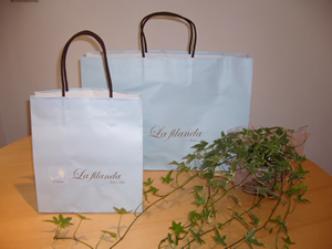 新しくなりましたLa filandaのショッピングバッグ